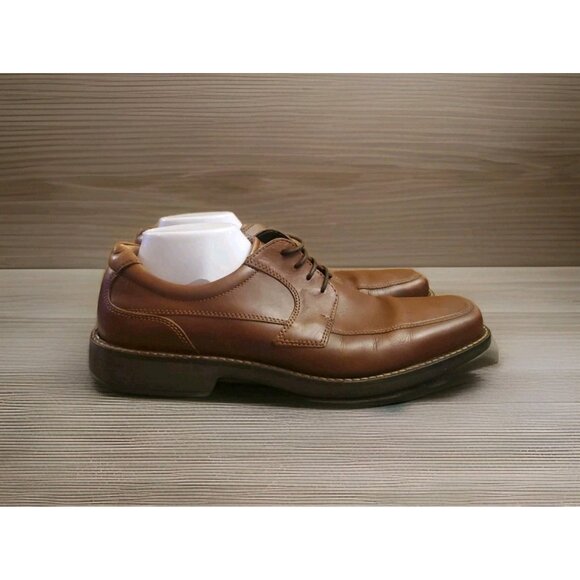 Ecco Seattle Oxford Dress Shoes Men's Size EU 46 US 12 Brown
